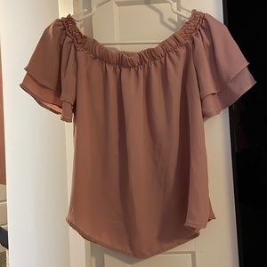 Le Lis off the shoulder top